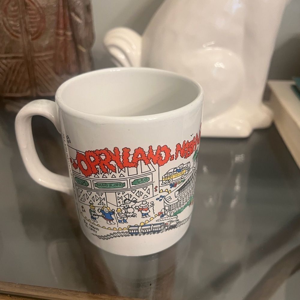 Opryland Nashville TN Illustrated Coffee Mug